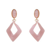 Ohrringe - kontrahierten Quadrate - Fox by Ren